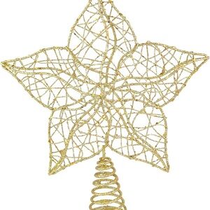 NWOT Gold Wire Star Tree Topper